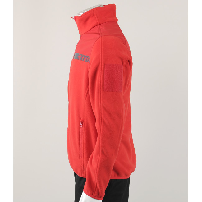 Veste polaire Safetek Sécurité Incendie Rouge - GK
