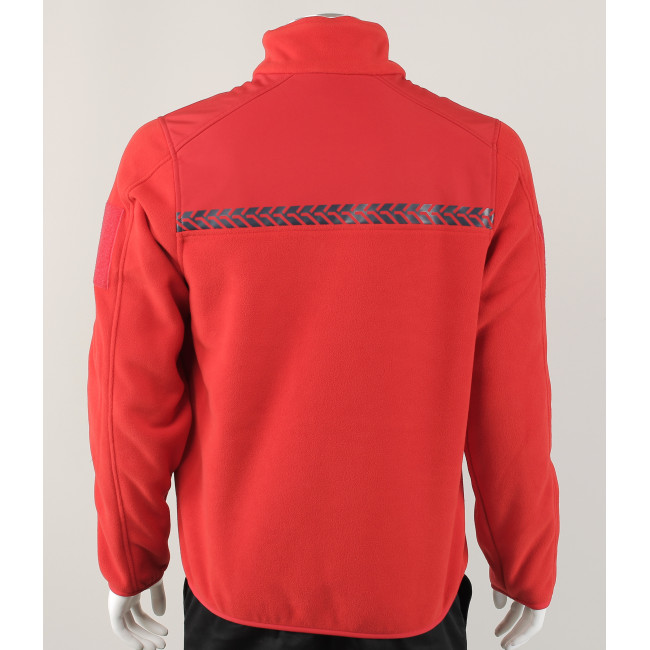 Veste polaire Safetek Sécurité Incendie Rouge - GK