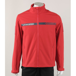Softshell Sécurité Incendie Rouge - Safetek by GK