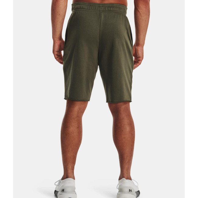 UA Rival Terry Shorts für Herren - Olivgrün - Under Armour