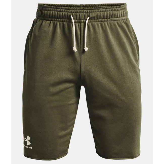Short UA Rival Terry voor heren - Olijfgroen - Under Armour