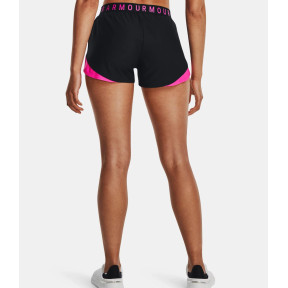 UA Play Up 3.0 Shorts für Damen - Schwarz / Rosa - Under Armour