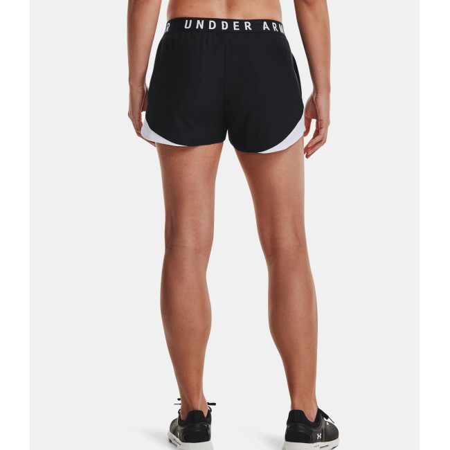 Spodenki UA Play Up 3.0 damskie - Czarny / Biały - Under Armour