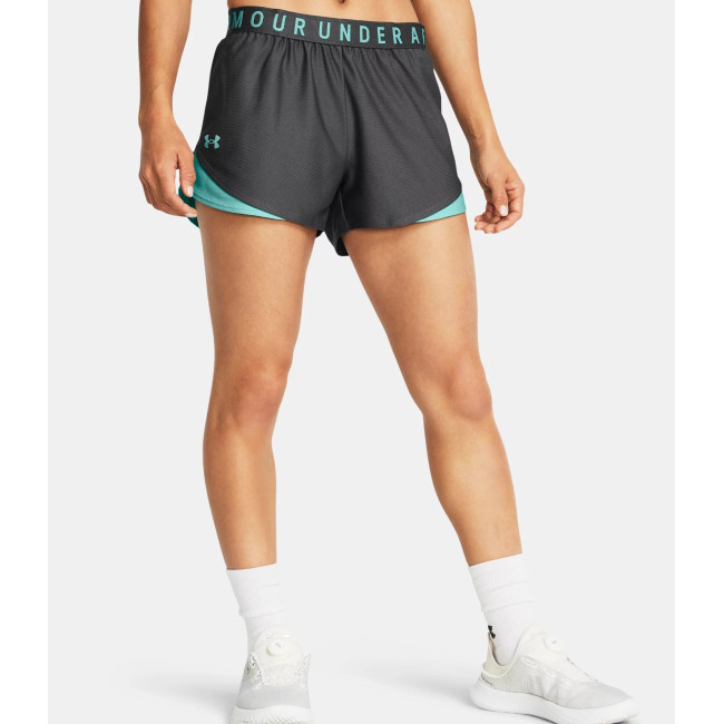 Short UA Play Up 3.0 pour femme - Gris Pierre - Under Armour