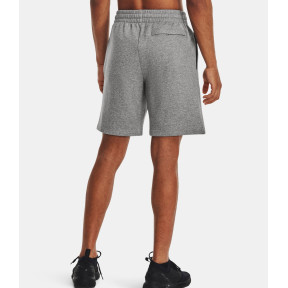 Short polaire homme UA Rival - Gris Chiné / Blanc - Under Armour