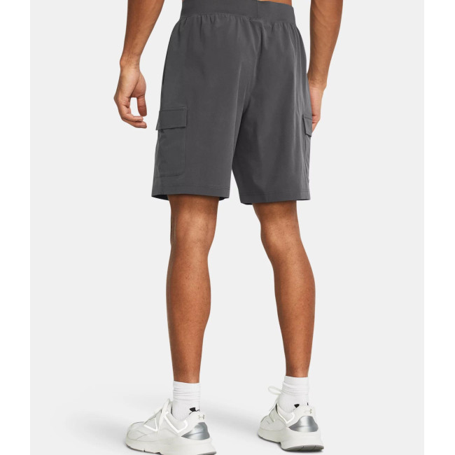 Short homme UA Stretch Woven Cargo - Gris Pierre - Under Armour
