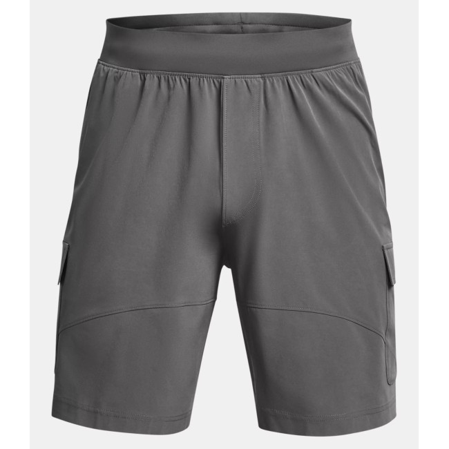 Short homme UA Stretch Woven Cargo - Gris Pierre - Under Armour