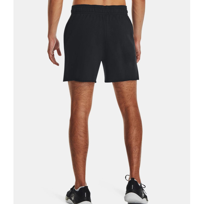 Heren Short UA Rival Terry 6' - Zwart - Under Armour