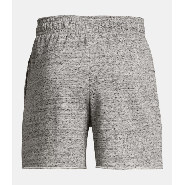 Short homme UA Rival Terry 6' - Blanc Onyx - Under Armour