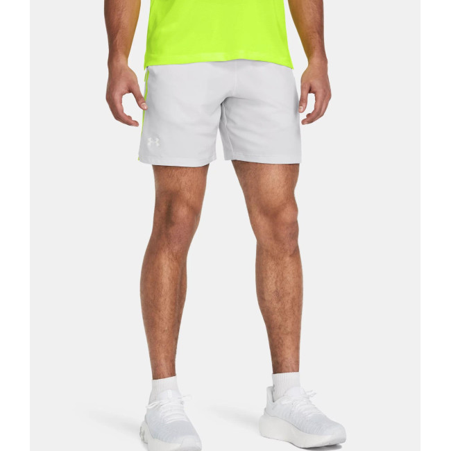 Spodenki męskie UA Launch 7' - Szary Halo - Under Armour