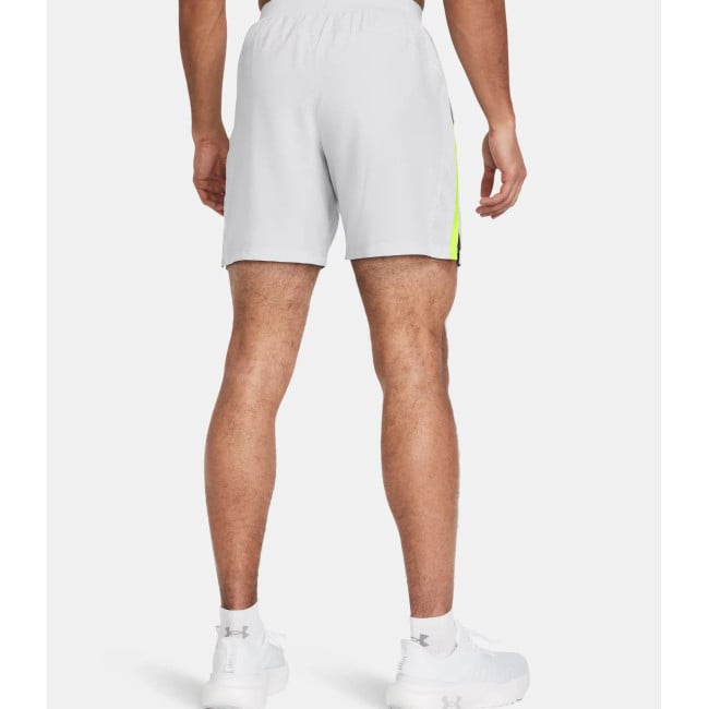 Heren Short UA Launch 7' - Halo Grijs - Under Armour