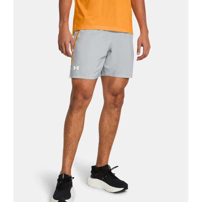 Short homme UA Launch 7' - Gris - Under Armour