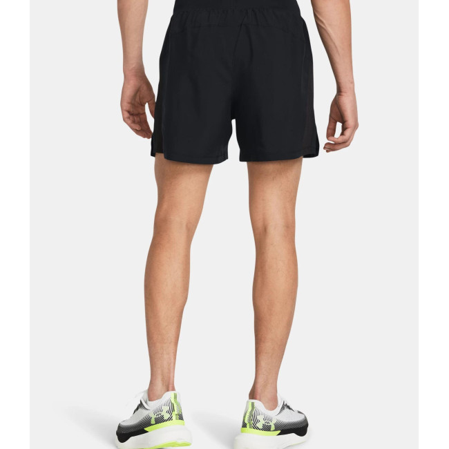 Heren Short UA Launch 5' - Zwart - Under Armour