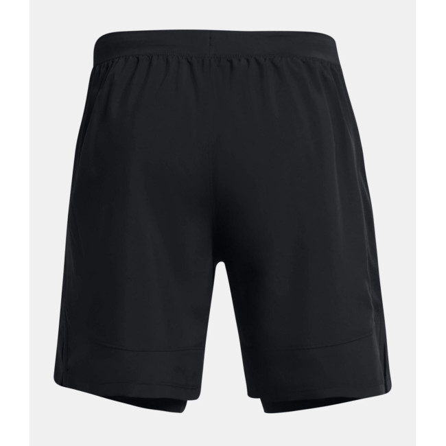 Short homme UA Launch 2 en 1 7' - Noir - Under Armour