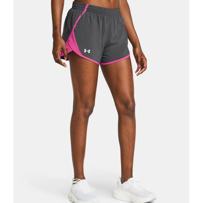 Short femme UA Fly-By 3' - Gris Pierre - Under Armour