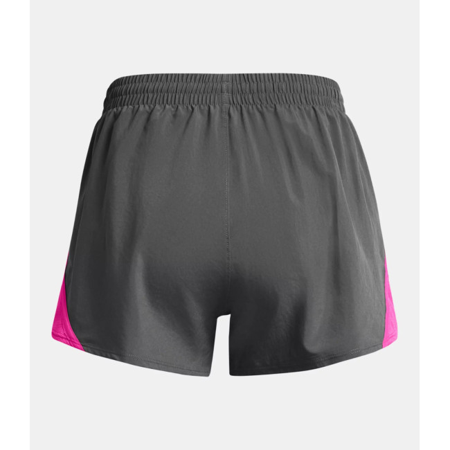 Dames UA Fly-By 3' Short - Steengrijs - Under Armour
