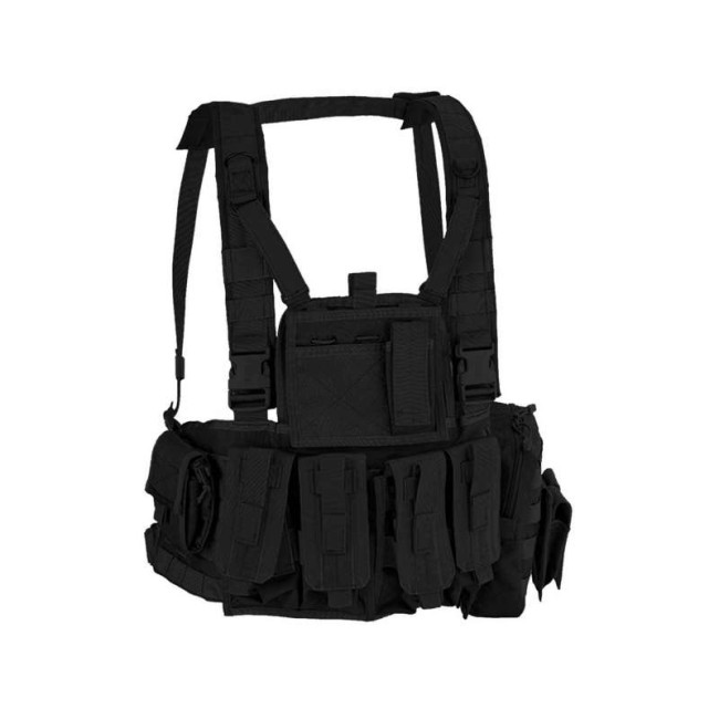 Gilet de combat MOLLE RECON Noir- DEFCON 5