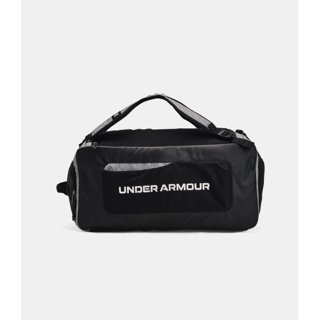 UA Contain Duo Medium Sporttas - Gemêleerd Grijs / Zwart - Under Armour