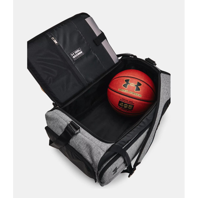Sac de sport UA Contain Duo Medium - Gris Chiné / Noir - Under Armour