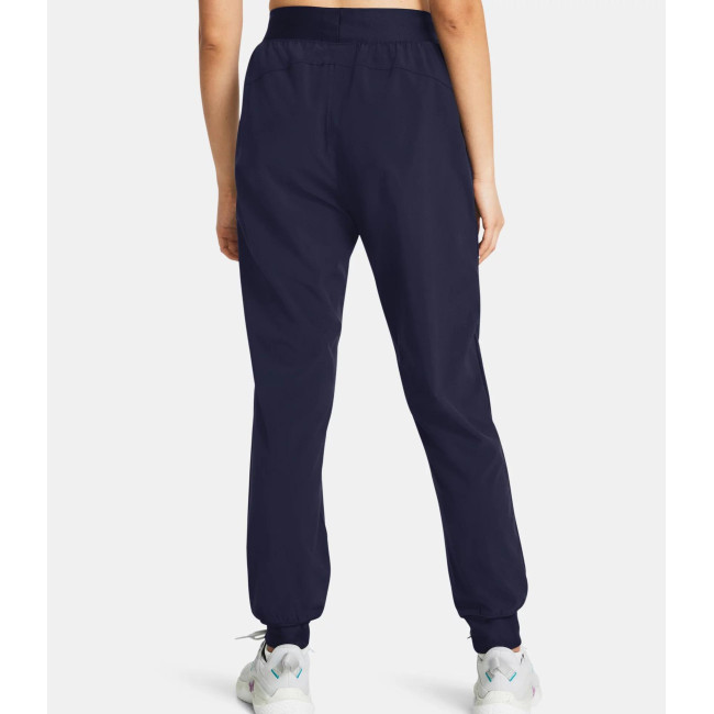 UA Rival High-Rise Woven Damenhose - Marineblau - Under Armour