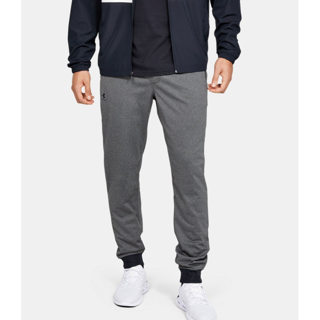 UA Sportstyle Jogginghose für Herren - Grau meliert / Schwarz - Under Armour