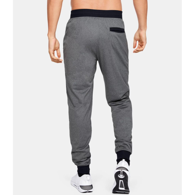 UA Sportstyle joggingbroek voor heren - Grijs Gemeleerd / Zwart - Under Armour