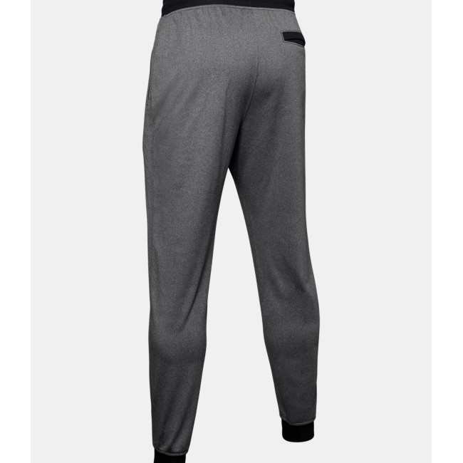 Spodnie dresowe UA Sportstyle dla mężczyzn - Szary Melanż / Czarny - Under Armour