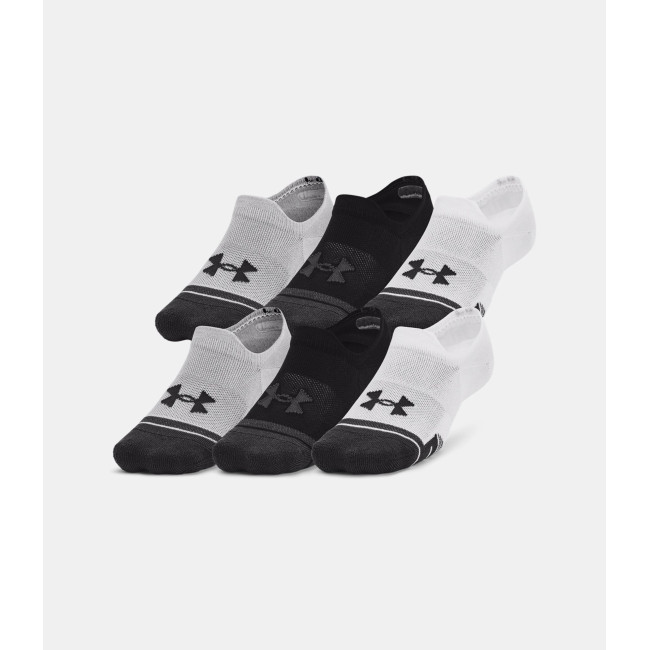 Zestaw 3 par skarpetek UA Performance Tech Ultra Low - Szary - Under Armour