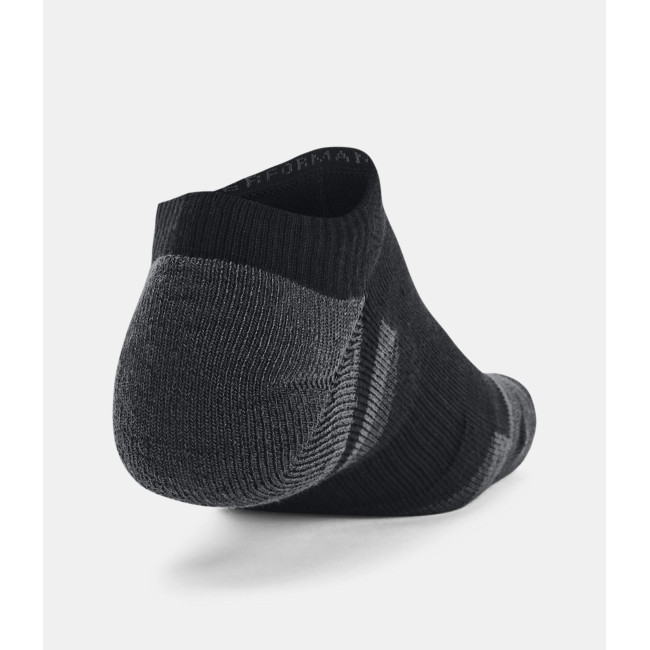 Zestaw 3 par skarpetek UA Performance Tech No Show - Czarny - Under Armour
