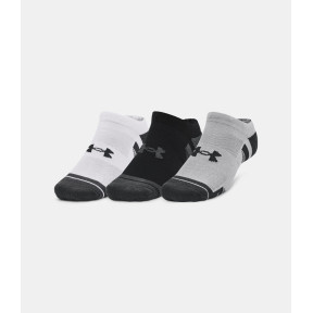 Lot de 3 paires de socquettes UA Performance Tech No Show- Gris - Under Armour