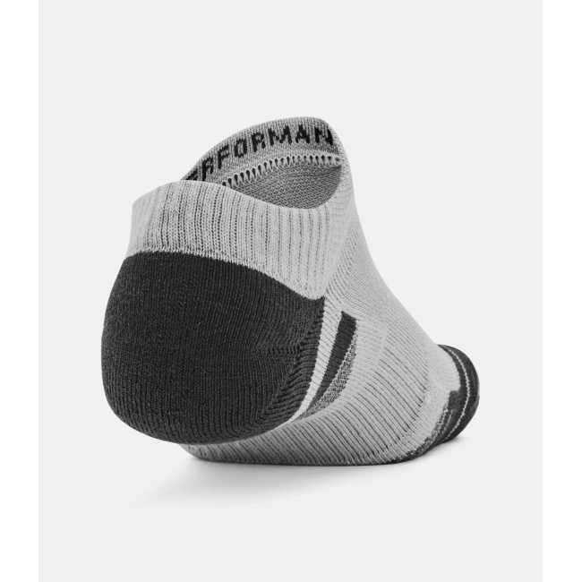 Set van 3 paar UA Performance Tech No Show sokken - Grijs - Under Armour