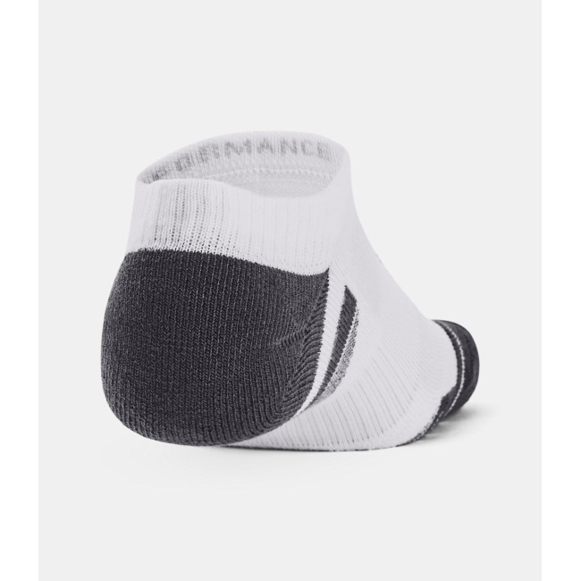 Zestaw 3 par skarpetek UA Performance Tech No Show - Biały - Under Armour