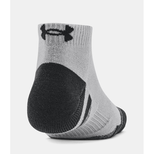 Lot de 3 paires de socquettes UA Performance Tech Low Cut- Gris - Under Armour