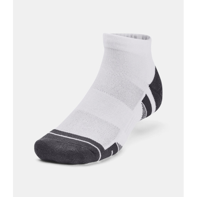 Zestaw 3 par skarpetek UA Performance Tech Low Cut - Białe - Under Armour