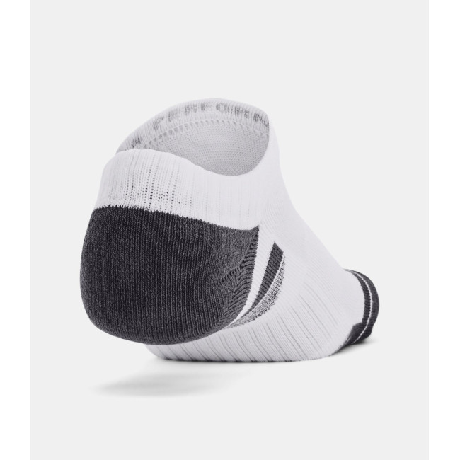 3er-Pack UA Performance Cotton No Show Socken - Weiß - Under Armour
