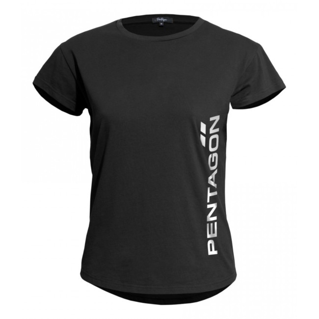 Tee shirt femme whisper "Pentagon Vertical" noir - Pentagon