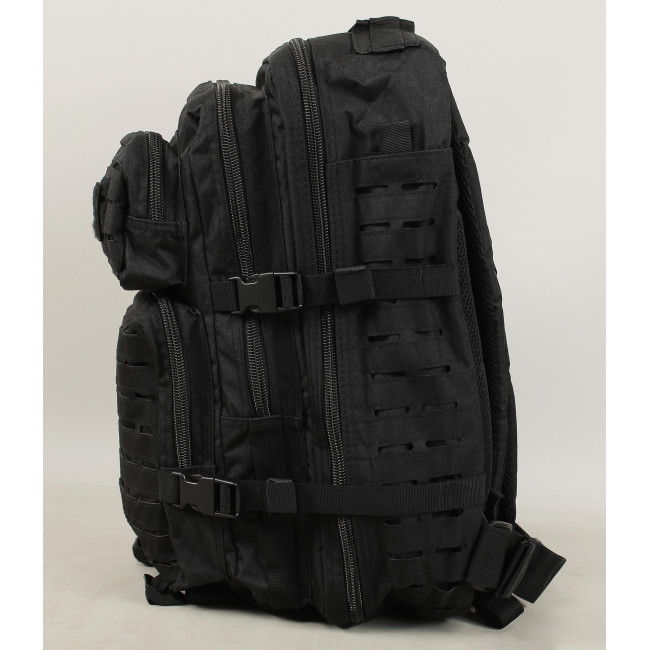 US ASS. PACK Laser Cut rugzak 36L Zwart - Miltec