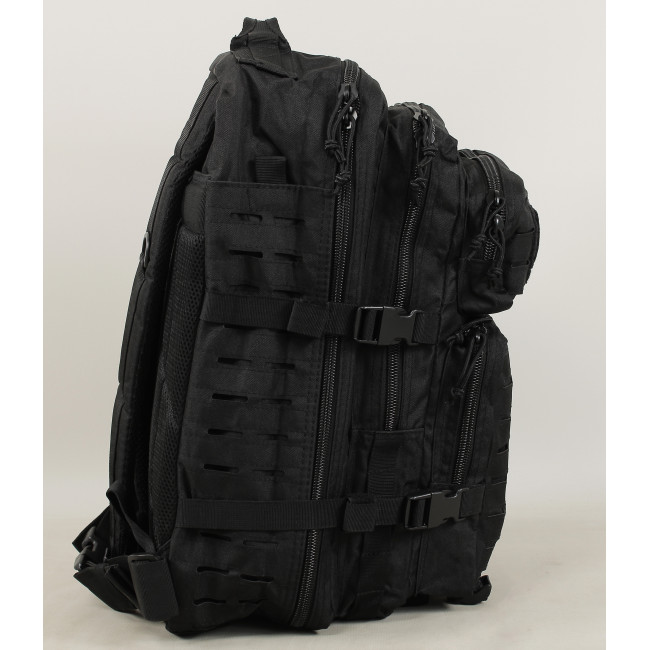 US ASS. PACK Rucksack Laser Cut 36L Schwarz - Miltec