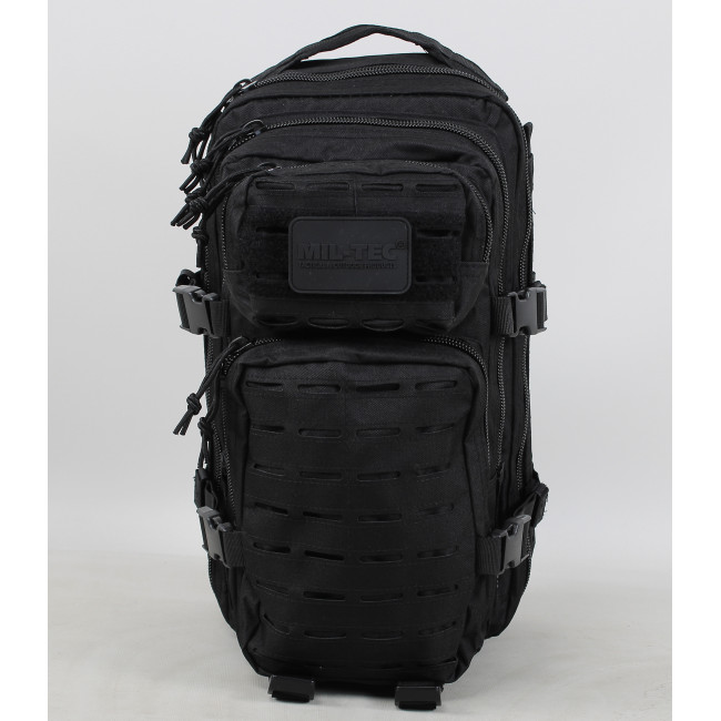 US ASS. PACK laser Cut rugzak 20L Zwart - Miltec