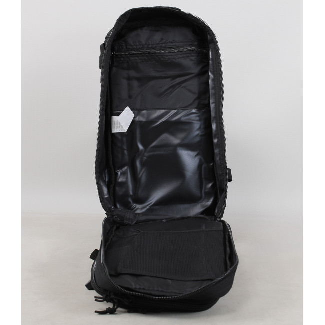 US ASS. PACK Laser Cut Rucksack 20L Schwarz - Miltec