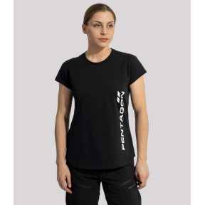 Tee shirt femme whisper "Pentagon Vertical" noir - Pentagon