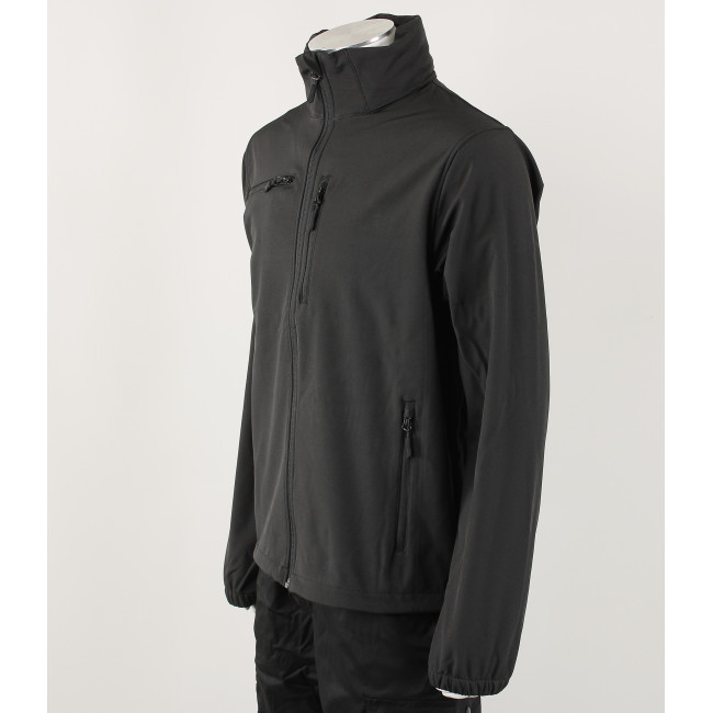 Softshell vest Space Zwart - Force Series