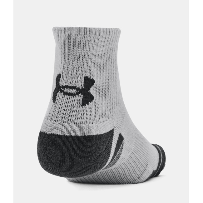 Lot de 3 paires de chaussettes UA Performance Tech Quarter - Gris - Under Armour
