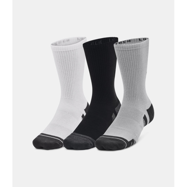 Set van 3 paar sokken UA Performance Tech Crew - Grijs - Under Armour