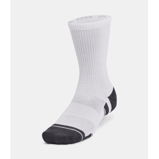 3er-Pack UA Performance Tech Crew Socken - Weiß - Under Armour
