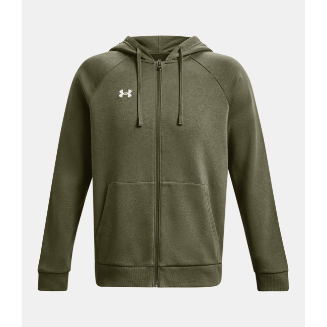 Bluza z kapturem Full-Length męska UA Rival - Oliwkowa - Under Armour