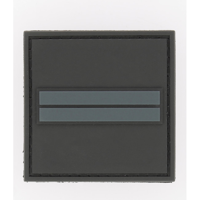 Velcro galon PVC ADJUDANT / ADJUDANTCHEF GD / BRIGADIER PM / lage zichtbaarheid