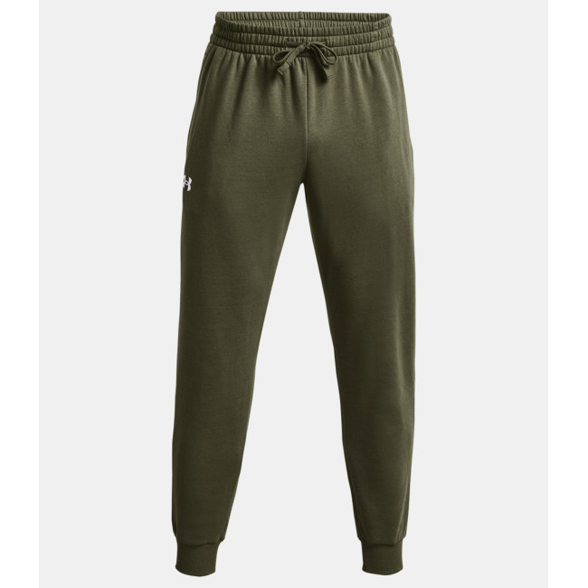 Fleece joggingbroek heren UA Rival - Olijfgroen - Under Armour