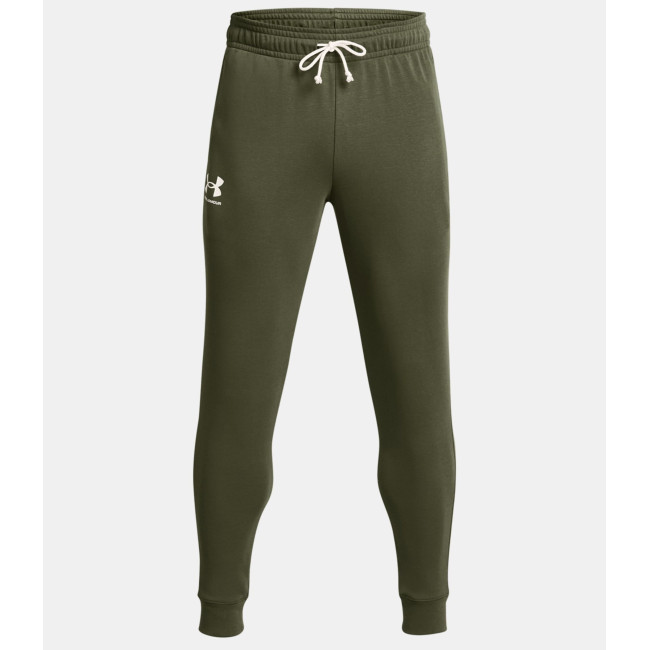 Jogging homme UA Rival Terry - Vert Olive - Under Armour