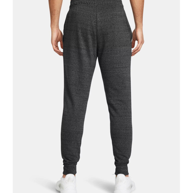 Dres męski UA Rival Terry - Szary Melanż / Biały - Under Armour